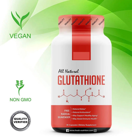 Glutathione Supplements Capsules - Health Is Wealth