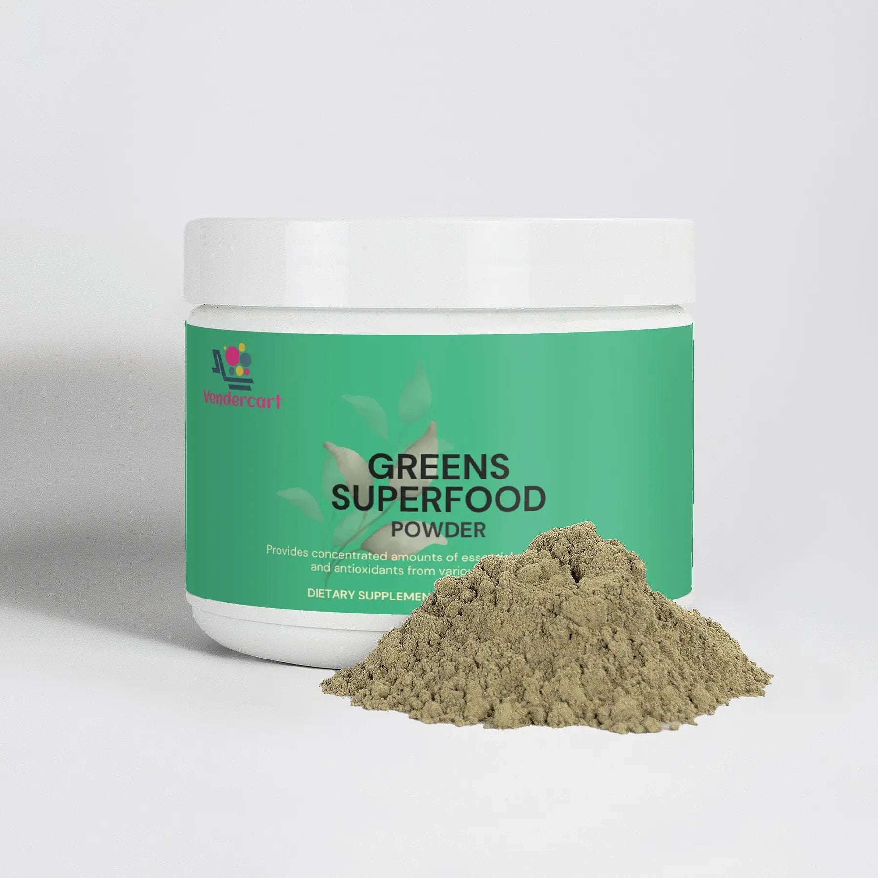 Green Superfood Powder Nutrient Rich Blend For Energy, Digestion Overall Wellness - Health Is Wealth