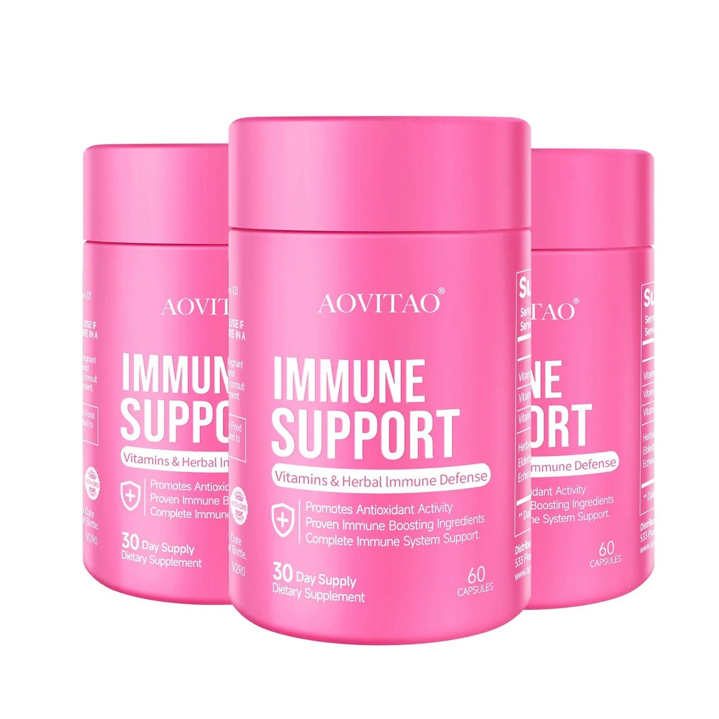 Natural Herbal Immune Defense Immunity Vitamins Supplement Booster - Health Is Wealth