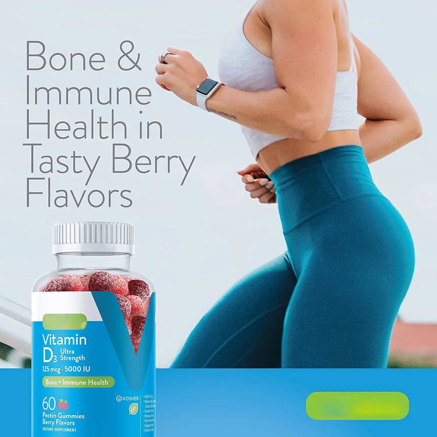 Vitamin D3 Gummies - Health Is Wealth