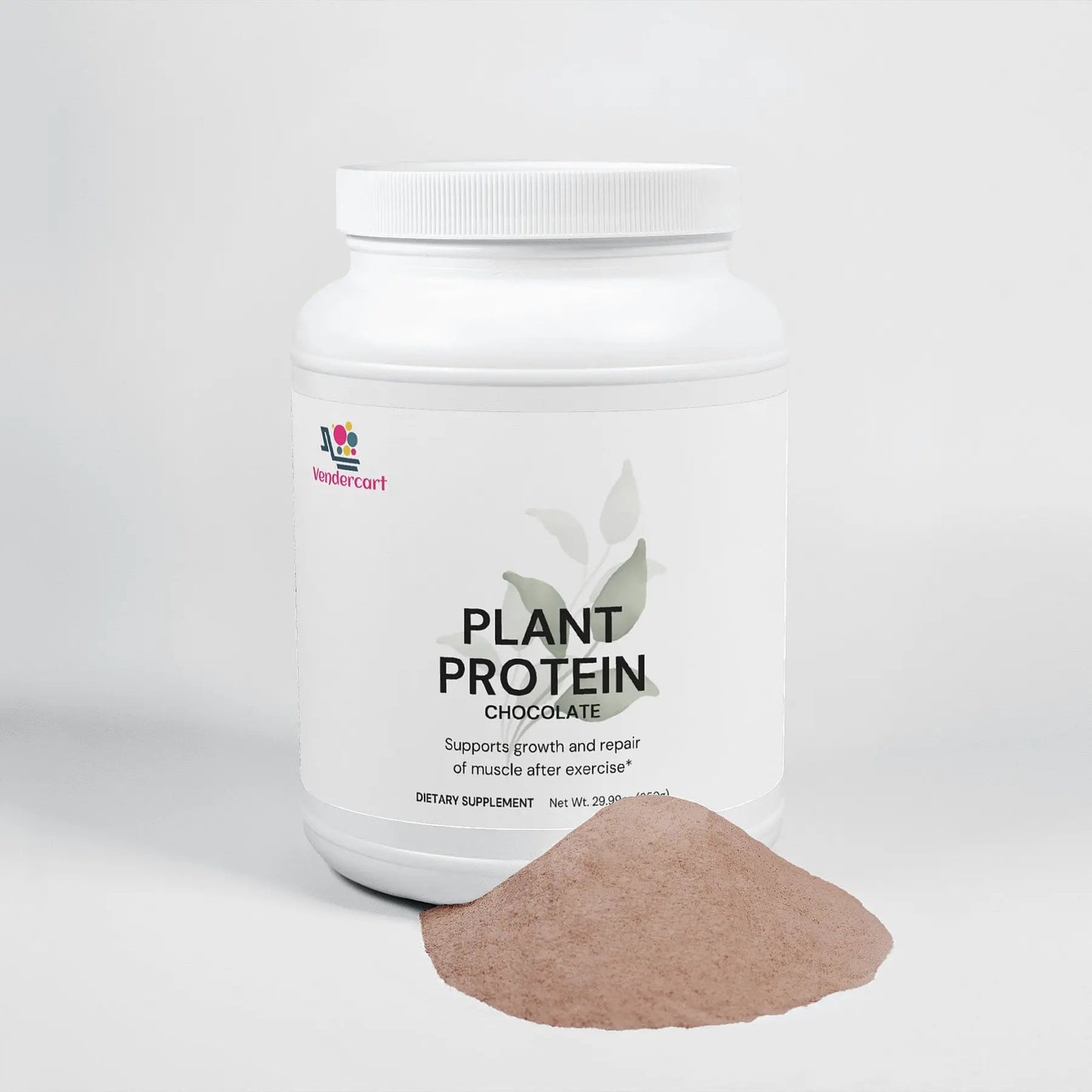 Plant Protein Chocolate 21g Protein, Muscle Recovery, Weight Management, And Digestive Support - Health Is Wealth
