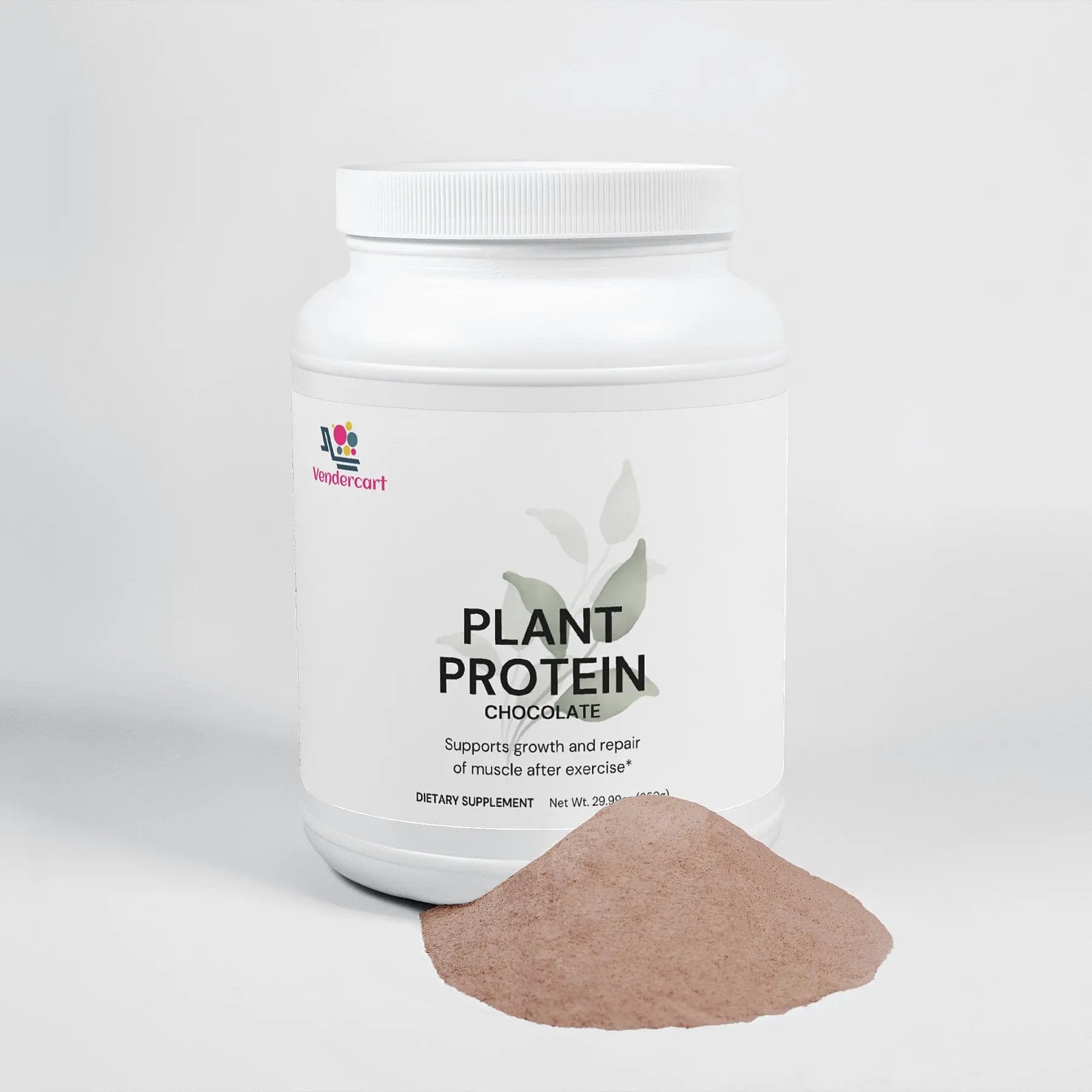 Plant Protein Chocolate 21g Protein, Muscle Recovery, Weight Management, And Digestive Support - Health Is Wealth